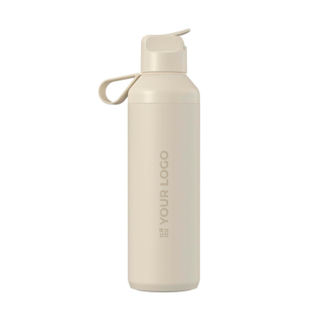 Thermoflasche aus recyceltem Edelstahl mit Trinkhalm, 710 ml, Ocean Bottle