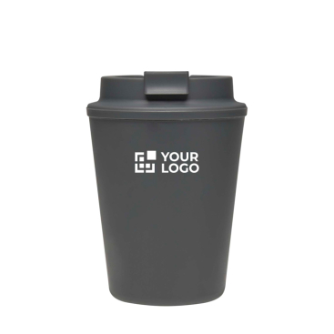 Doppelwandiger Thermobecher mit auslaufsicherem Schraubdeckel, 300 ml