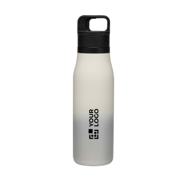 Doppelwandiger Thermobecher mit Druckknopf, 500 ml