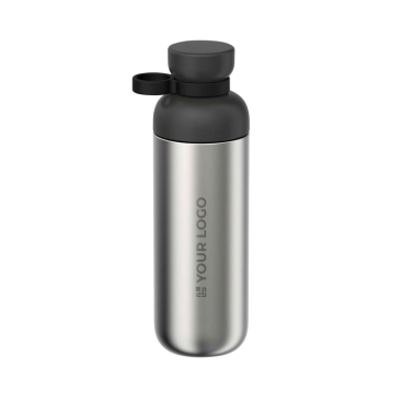 Trinkflasche aus recyceltem Edelstahl mit zwei Öffnungen, 700 ml, Mepal