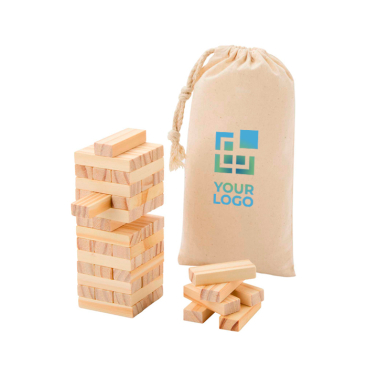 Holz-Turmspiel, ideal für Familie und Freunde