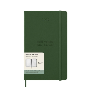 Moleskine Wochenkalender Hardcover 2026 mit Notizseite