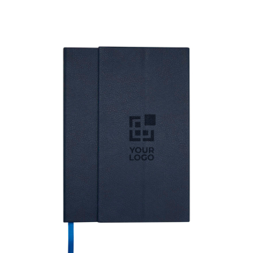 Liniertes Notizbuch mit Cover aus recyceltem Plastik, A5