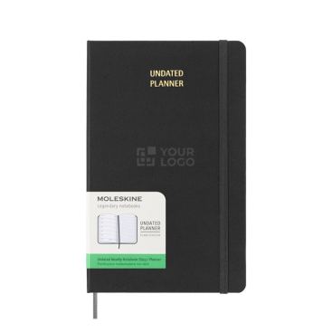 Moleskine Undatierte Wochenagenda Hardcover