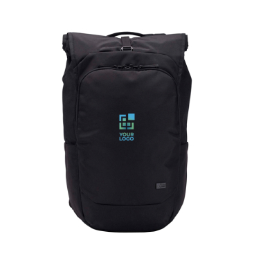 Erweiterbarer Laptop-Rucksack aus Polyester mit Rolltop-Verschluss 17''