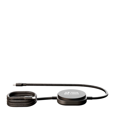 2-in-1-USB-C-Ladekabel mit kabellosem Ladepad Zens