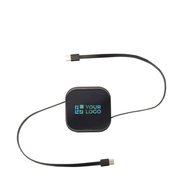 5-in-1-Schnellladekabel mit Daten­sync, ausziehbar 100 W