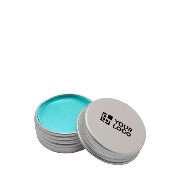 Pflegender Lippenbalsam in Aluminiumdose mit LSF 15