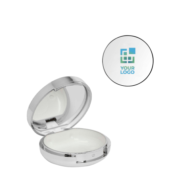 Vanille-Lippenbalsam in Metalldose mit Innenspiegel, LSF 15