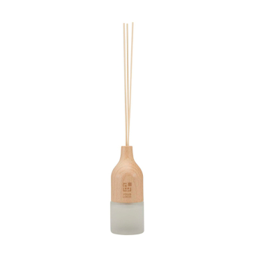 Aromadiffusor mit Stäbchen in Holzoptik, ideal für Zuhause 30 ml