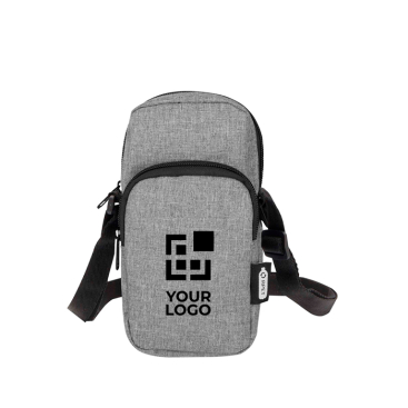 Handytasche aus recyceltem Polyester mit verstellbarem Gurt
