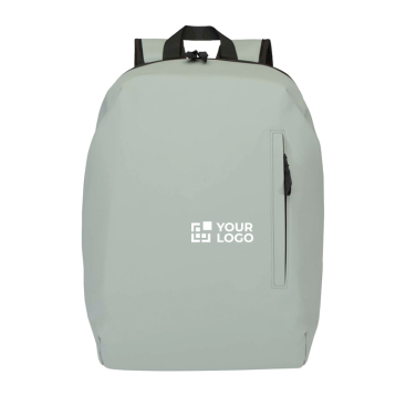 Diebstahlsicherer Rucksack aus Kunstleder mit rückseitigem Zugriff 18 L für 15 Zoll Laptop