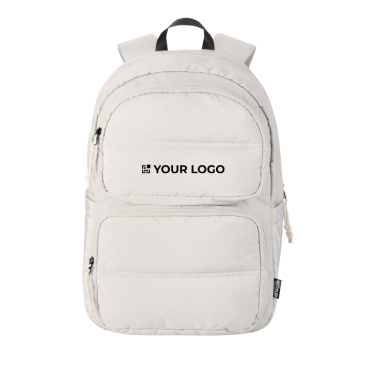 Ökologischer Laptop Rucksack wasserabweisend für 15,6 Zoll 18 L
