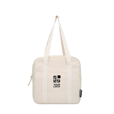 Wasserdichte Kühltasche aus recyceltem Canvas mit 5 L Fassungsvermögen