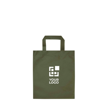Mini-Tragetasche aus recyceltem Vliesstoff, ultraschallverschweißt, 3 l