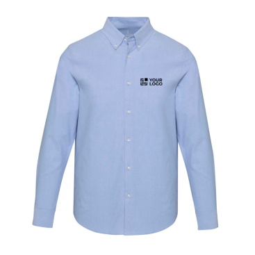 Oxford Herrenhemd langarm mit Button down Kragen Elevate