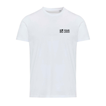 Unisex-T-Shirt mit Rundhalsausschnitt aus Bio-Baumwolle und Elasthan, 200 g/m², Elevate