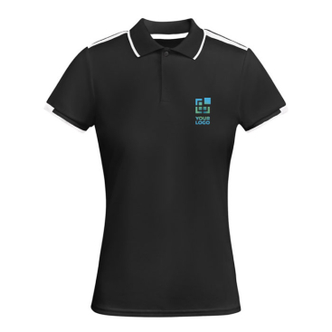 Damen-Kurzarm-Polo aus Polyester, 140 g/m2, Roly 