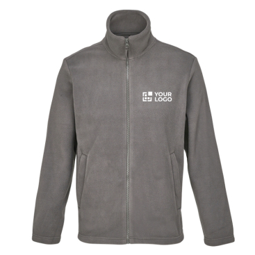 Unisex-Mikrofleecejacke mit Reißverschluss und Taschen SOL'S