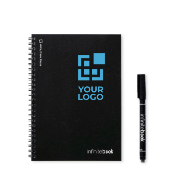 Unendliches Notizbuch mit flexiblem Cover und Stift, A5