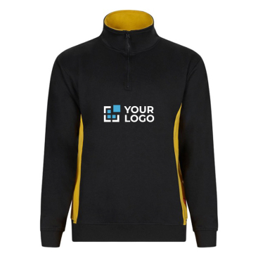 Zweifarbiger Arbeits-Sweatshirt u.a. aus Frottee , 260 g/m2 