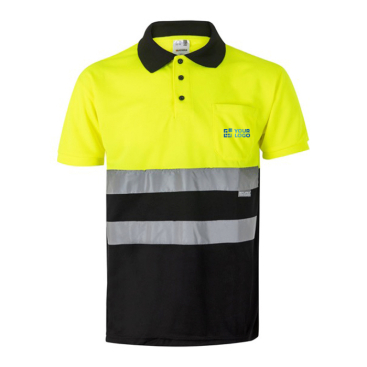 5XL-Kurzarm-Arbeits-Poloshirt aus Polyester, 160 g/m2 