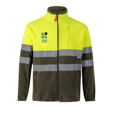 Softshell-Jacke mit Reflektoren aus Materialmix, 280 g/m2 