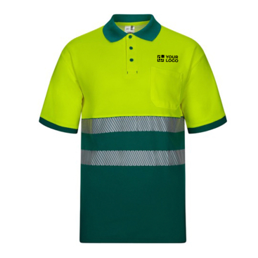 Kurzarm-Arbeits-Polo, u.a. aus Piqué und Baumwolle, 150 g/m2 