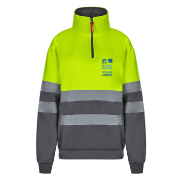 Arbeits-Sweatshirt aus Polyester mit Fleece, 300 g/m2 