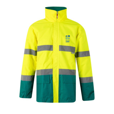 Großer reflektierender Arbeitsparka aus Polyester, 190 g/m2 