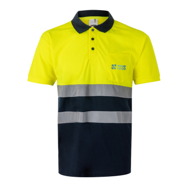 Kurzarm-Arbeits-Poloshirt aus Polyester, 140 g/m2 