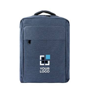 Gepolsterter Laptop-Rucksack aus recyceltem Polyester, 15,6''