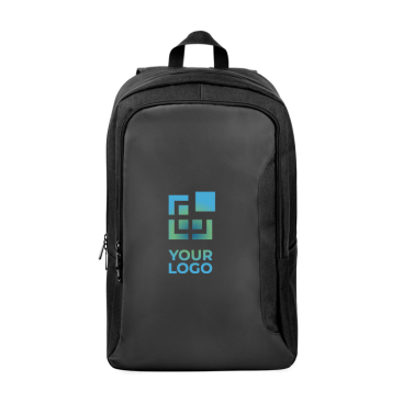 Wasserfester Laptop-Rucksack aus recyceltem Polyester, 17,3''