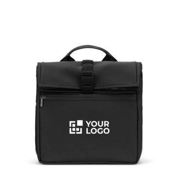 Rollbarer Kühltasche aus Kunstleder mit verstellbarem Verschluss 7 l