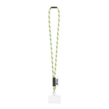 Rundkordel-Lanyard, in Europa hergestellt, mit Standardkarabiner
