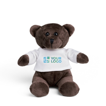 Teddy Plüschtier mit bedruckbarem T Shirt als Giveaway