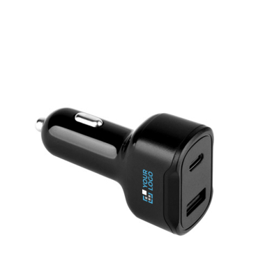 Ultraschneller Zigarettenanzünder-Adapter mit USB-Anschluss