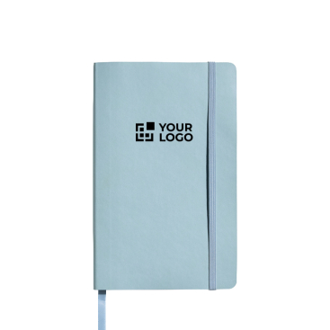 A5-Softcover-Notizbuch aus Kunstleder mit Gummiband, liniert