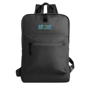 PU-Leder-Rucksack mit schlankem Design und elegantem Finish, 15,6''