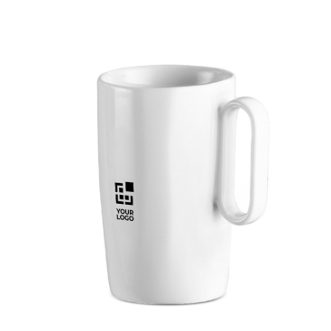 Keramiktasse mit Henkel, ideal für Kaffee oder Tee, 330 ml