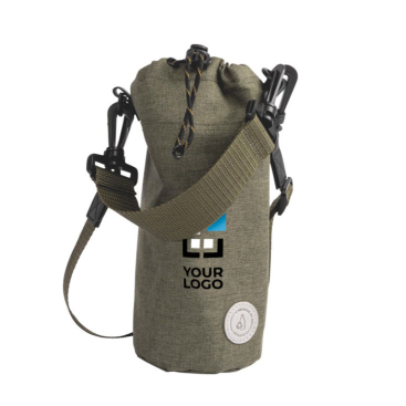 Kleine Kühltasche zum Transport von Flaschen oder Dosen Ansicht mit Druckbereich