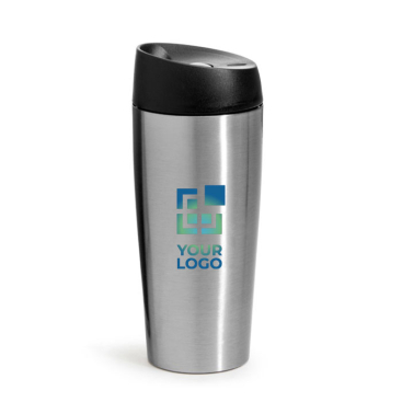 Doppelwandiger To Go Becher, kompatibel mit 400-ml-Kaffeemaschinen Ansicht mit Druckbereich