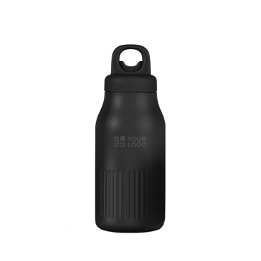 Thermoflasche aus recyceltem Edelstahl mit Klickdeckel 500 ml