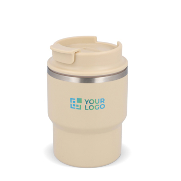Stapelbarer Kaffeebecher mit Logo