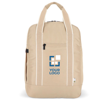 RPET-Rucksack für Laptops mit 15,6''-Taschenfunktion