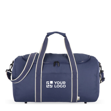 RPET-Tasche für Reisen oder Sport mit großer Öffnung oben