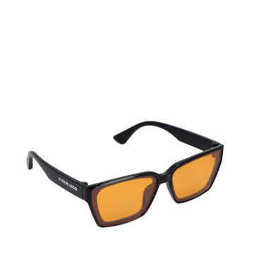 Rechteckige Sonnenbrille aus recyceltem Kunststoff mit UV400-Schutz