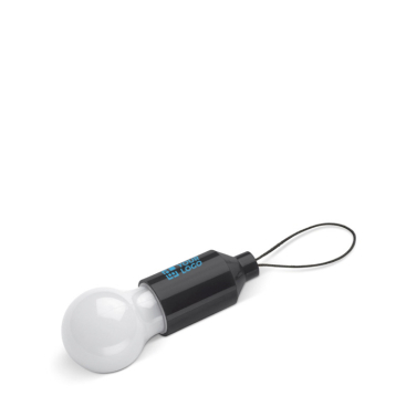 1 LED-Taschenlampe mit Griff zum Aufhängen am Schlüsselbund Ansicht mit Druckbereich
