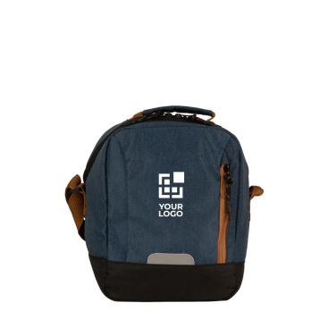 Kühltasche mit verstellbarem Riemen und Vordertasche, 8 l Ansicht mit Druckbereich