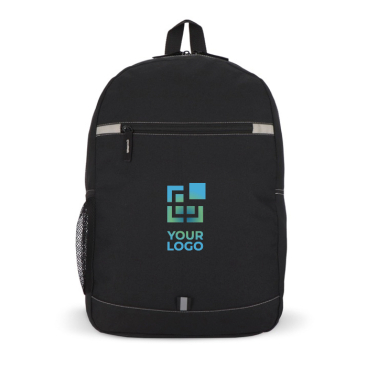 RPET-Rucksack mit kleinen reflektierenden Streifen